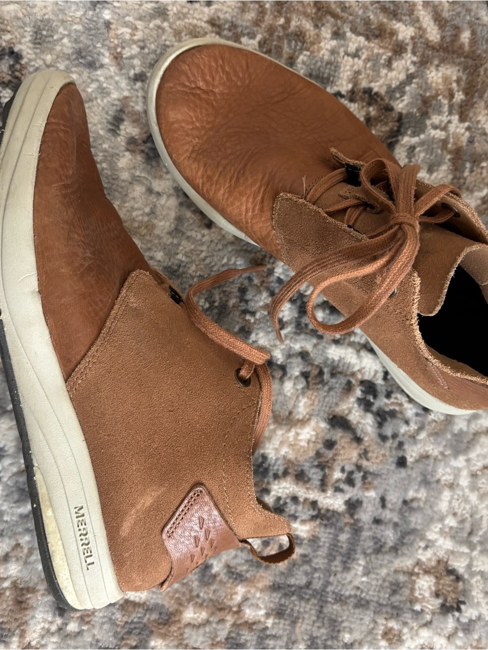 Merrell Women’s Brown Suede Casual Sneaker